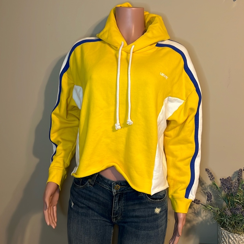 Cropped Levi’s hoodie